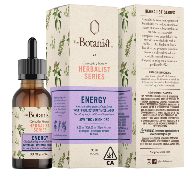 Botanist Energy Product & Box shot